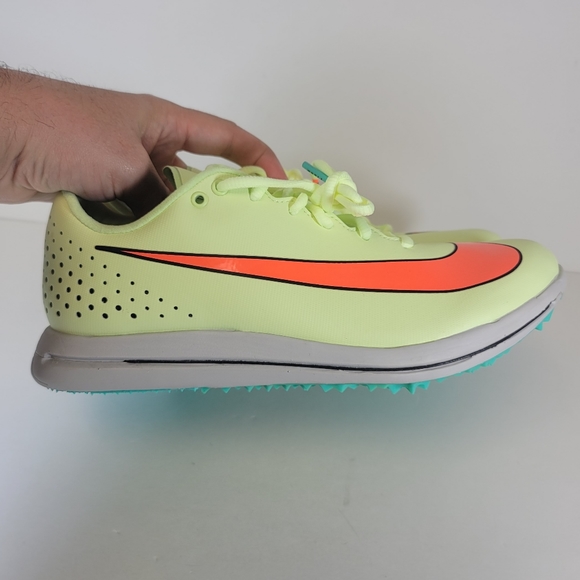 Nike Triple Jump Elite 2 TJ Track Spike AO0808-700 Mens Size 9 Volt Rare New - Picture 5 of 11